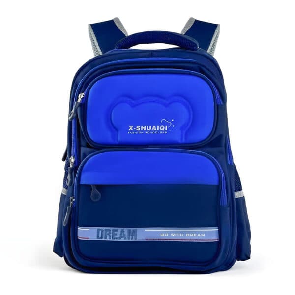 Sac à Dos Scolaire Orthopédique pour Enfants X-SHUAIQI Bleu – محفظة مدرسية للأطفال أزرق - Sac à dos et Mode - صورة 3