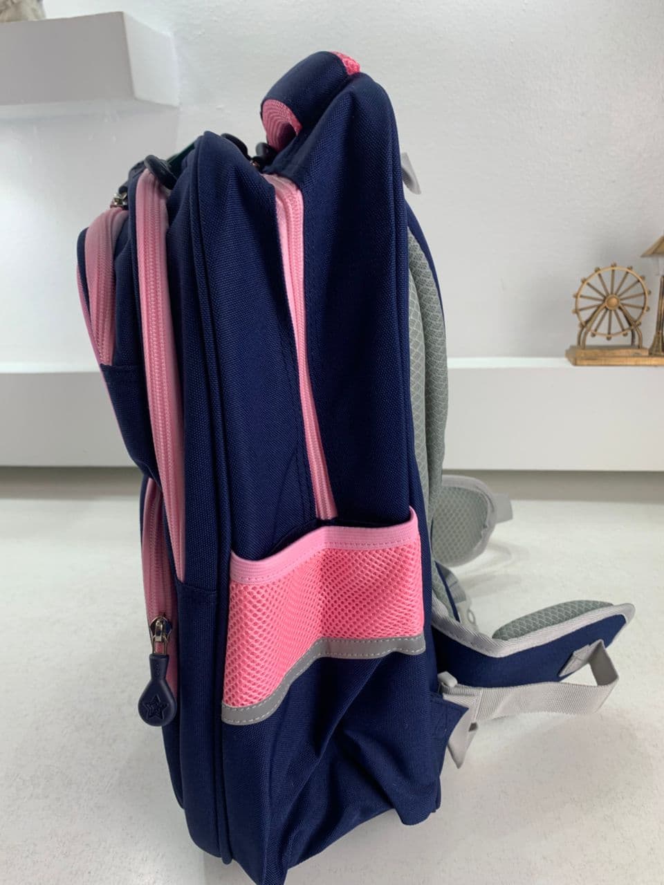 Sac à Dos Scolaire Orthopédique pour Enfants X-SHUAIQI Rose et Bleu – محفظة مدرسية للأطفال وردي وأزرق - Sac à dos et Mode - صورة حقيقية 5