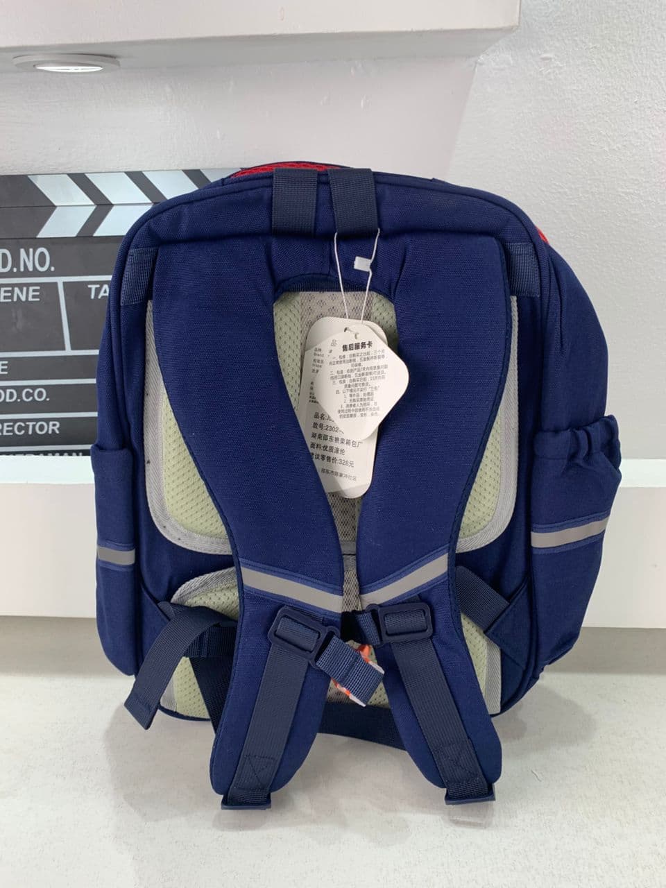 Sac à Dos Scolaire Orthopédique pour Enfants Xiao Wang Ya Bleu et rouge – محفظة مدرسية للأطفال أزرق وأحمر - Sac à dos et Mode - صورة حقيقية 5