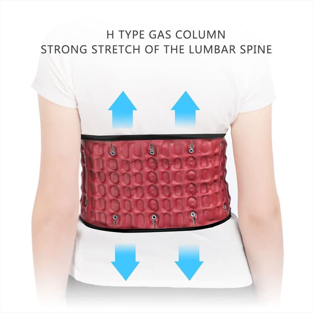 STARICARE Ceinture de décompression Gonflable avec 28 colonnes d’air et pompe- حزام شد الظهر قابل للنفخ - Soins et Beauté - صورة 4