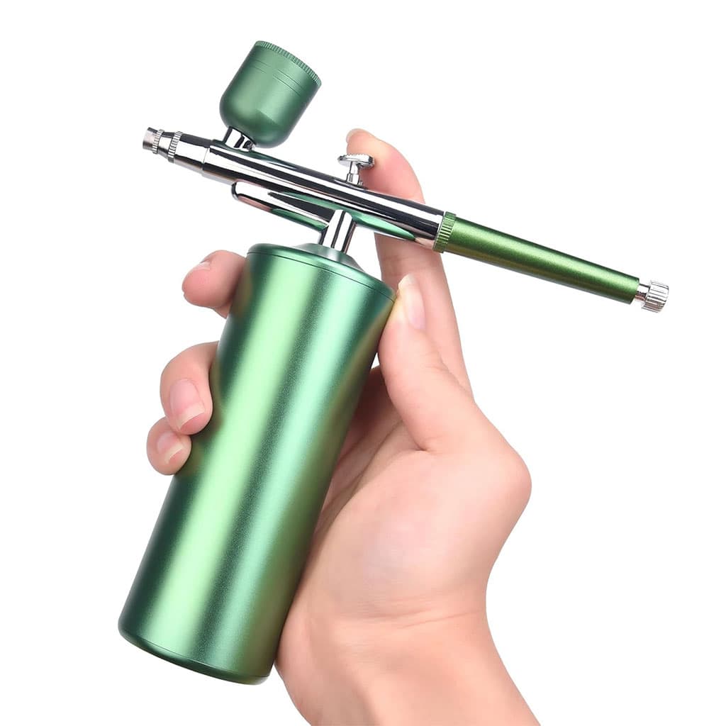 Kit aérographe avec compresseur intégré rechargeable pour nail arts et décoration – جهاز رسم وتزيين - Soins et Beauté - صورة 6