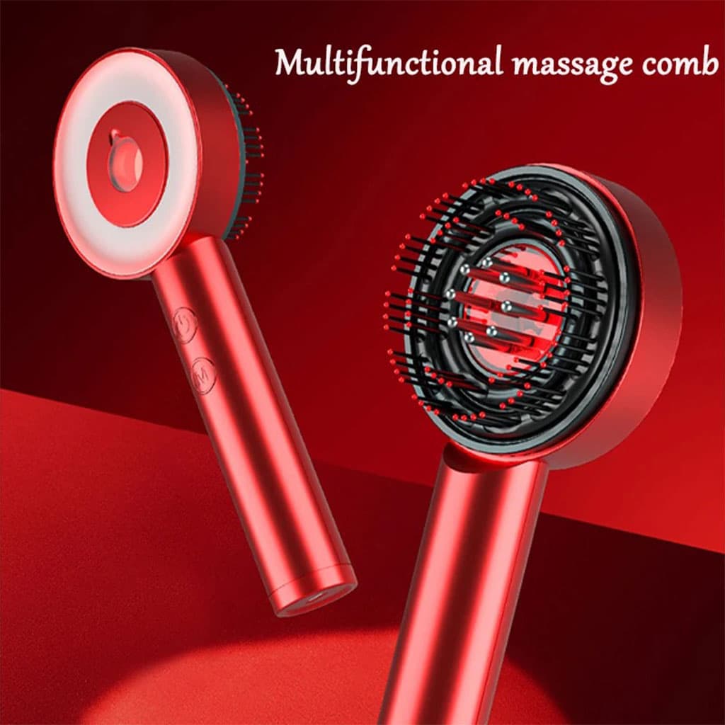Brosse de massage électrique et applicateur d’huile pour cuir chevelu – فرشاة العناية بفروة الرأس - Soins et Beauté - صورة 2