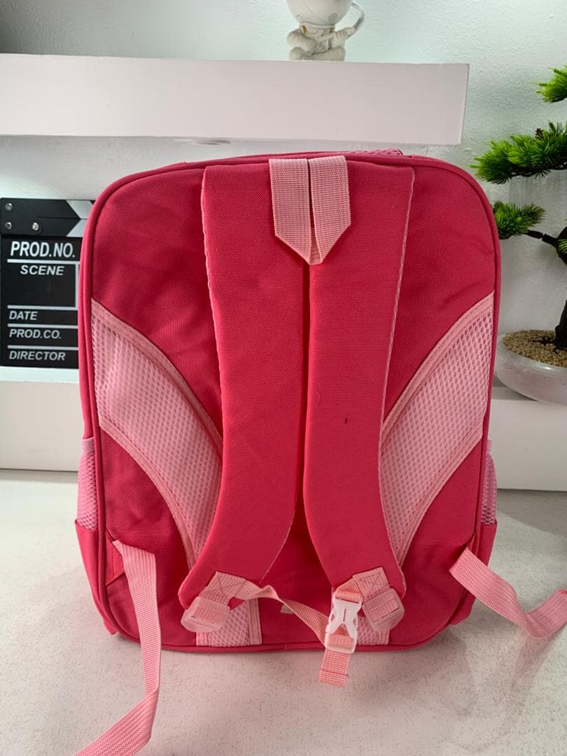 Sac à Dos Enfant Space Design Ludique Multi-Poches Rose – حقيبة مدرسية للأطفال لون وردي - Sac à dos et Mode - صورة حقيقية 5