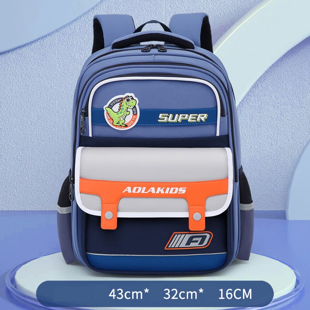 Sac à Dos Enfant Space Design Ludique Multi-Poches Mauve – حقيبة مدرسية للأطفال لون بنفسجي - Sac à dos et Mode - صورة 2