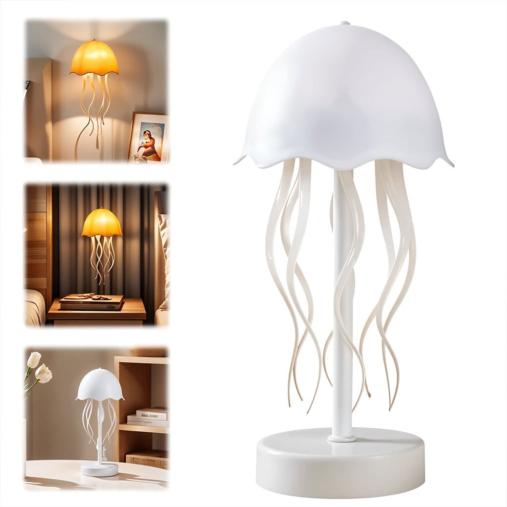 Lampe méduse RVB rechargeable avec capteur tactile et pieds dansants – مصباح ديكور على شكل قنديل - Décoration - صورة 2