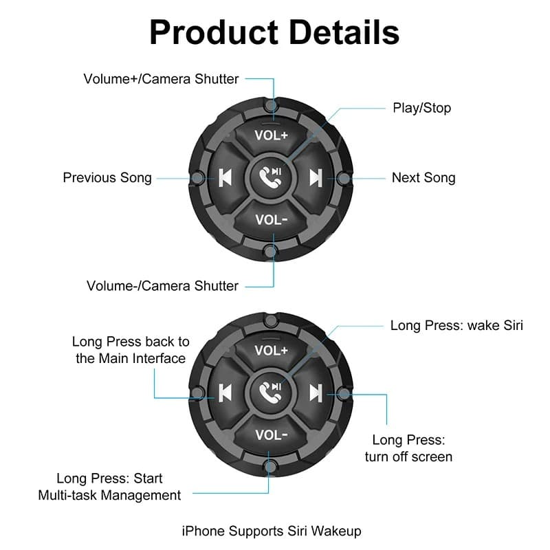 Télécommande Sans Fil pour Contrôler l’audio et les appels – يد تحكم لاسلكية للتحكم بالصوت والمكالمات - Électronique - صورة 5