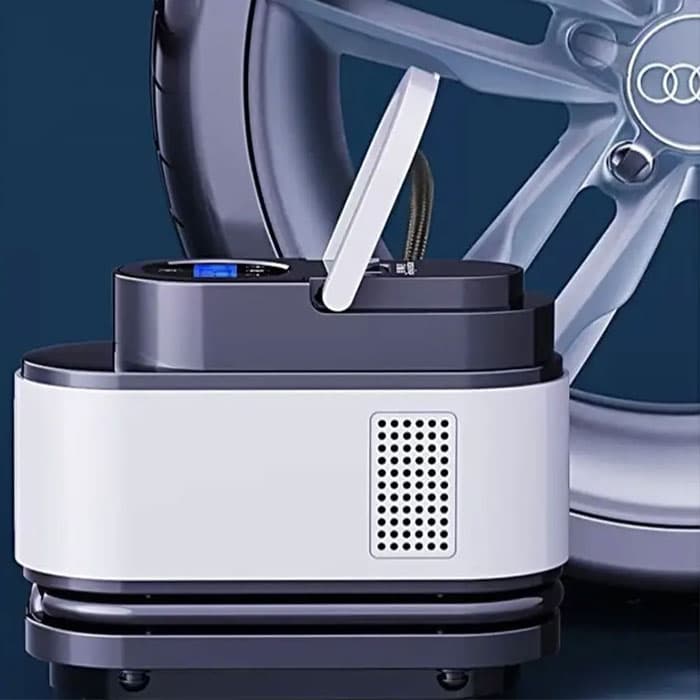 Compresseur d’Air Portable 12V 150 PSI Câble 2,8 m avec Éclairage LED – جهاز نفخ العجلات للسيارة - Accessoires Auto/Moto - صورة 3