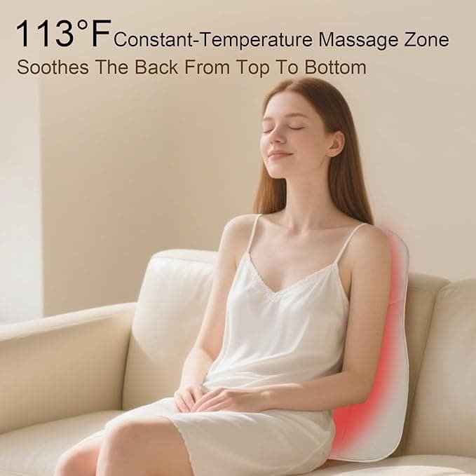 Masseur de dos et de cou sans fil avec avec infrarouge et chaleur – جهاز تدليك إحترافي بخاصية التسخين - Soins et Beauté - صورة 4