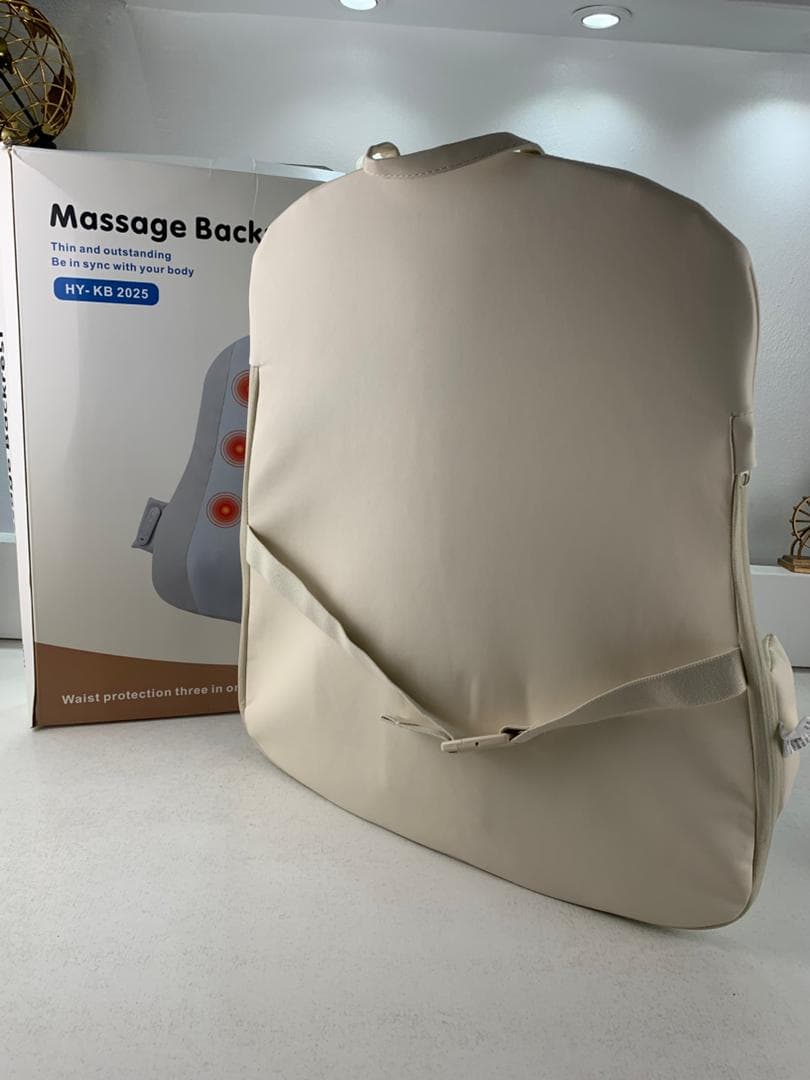 Masseur de dos et de cou sans fil avec avec infrarouge et chaleur – جهاز تدليك إحترافي بخاصية التسخين - Soins et Beauté - صورة حقيقية 8