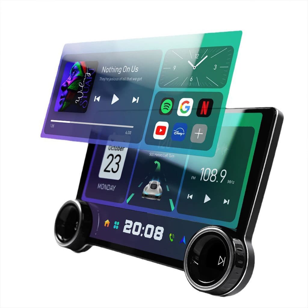 Diamond 2K Écran de voiture Android de 10,1 pouces compatible Apple CarPlay Android Auto – شاشة ذكية للسيارة - Accessoires Auto/Moto - صورة 4