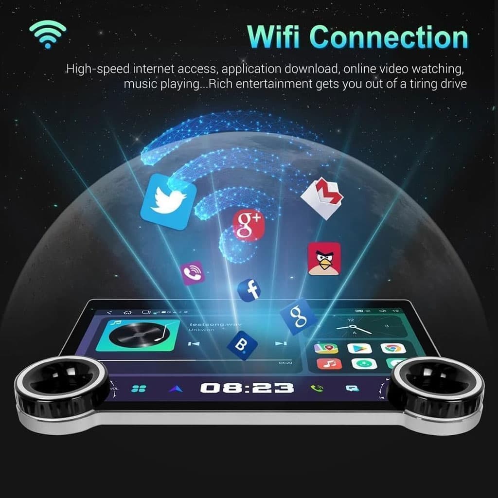 Diamond 2K Écran de voiture Android de 10,1 pouces compatible Apple CarPlay Android Auto – شاشة ذكية للسيارة - Accessoires Auto/Moto - صورة 6