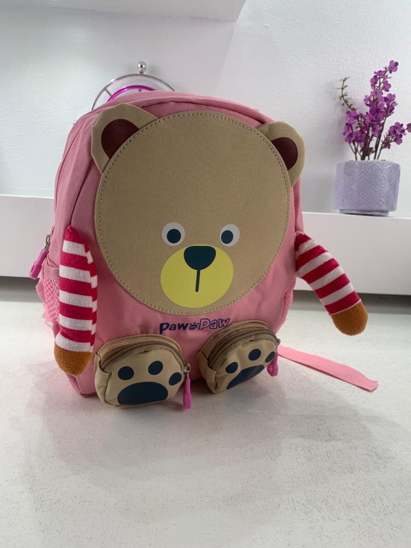 Sac à dos Mignon pour Enfants Paw Paw – rose – محفظة أطفال صغيرة - Back to School - صورة حقيقية 4