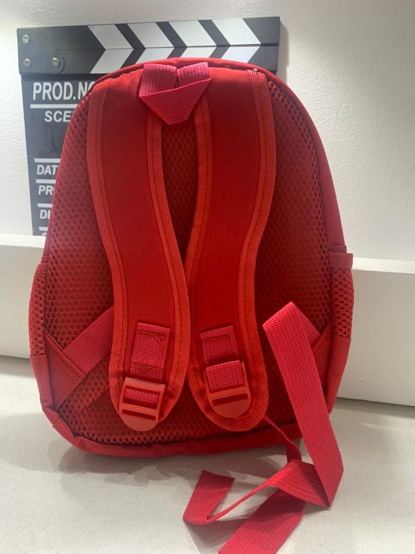 Sac à dos Mignon pour Enfants Paw Paw – Rouge – محفظة أطفال صغيرة - Back to School - صورة حقيقية 3