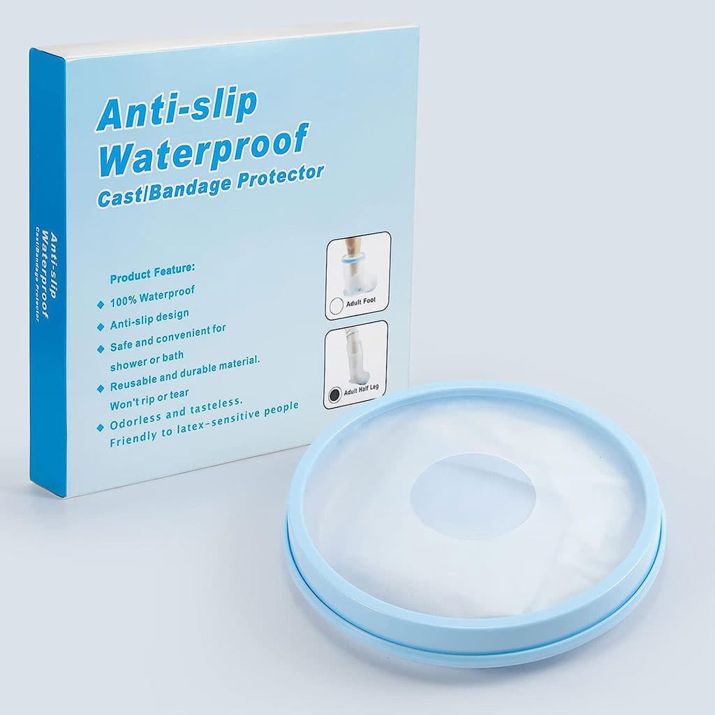 Housse de plâtre imperméable pour la douche, protection pour jambe adulte – غطاء عازل للمياه للرجل المكسورة كاملة - Divers - صورة 4