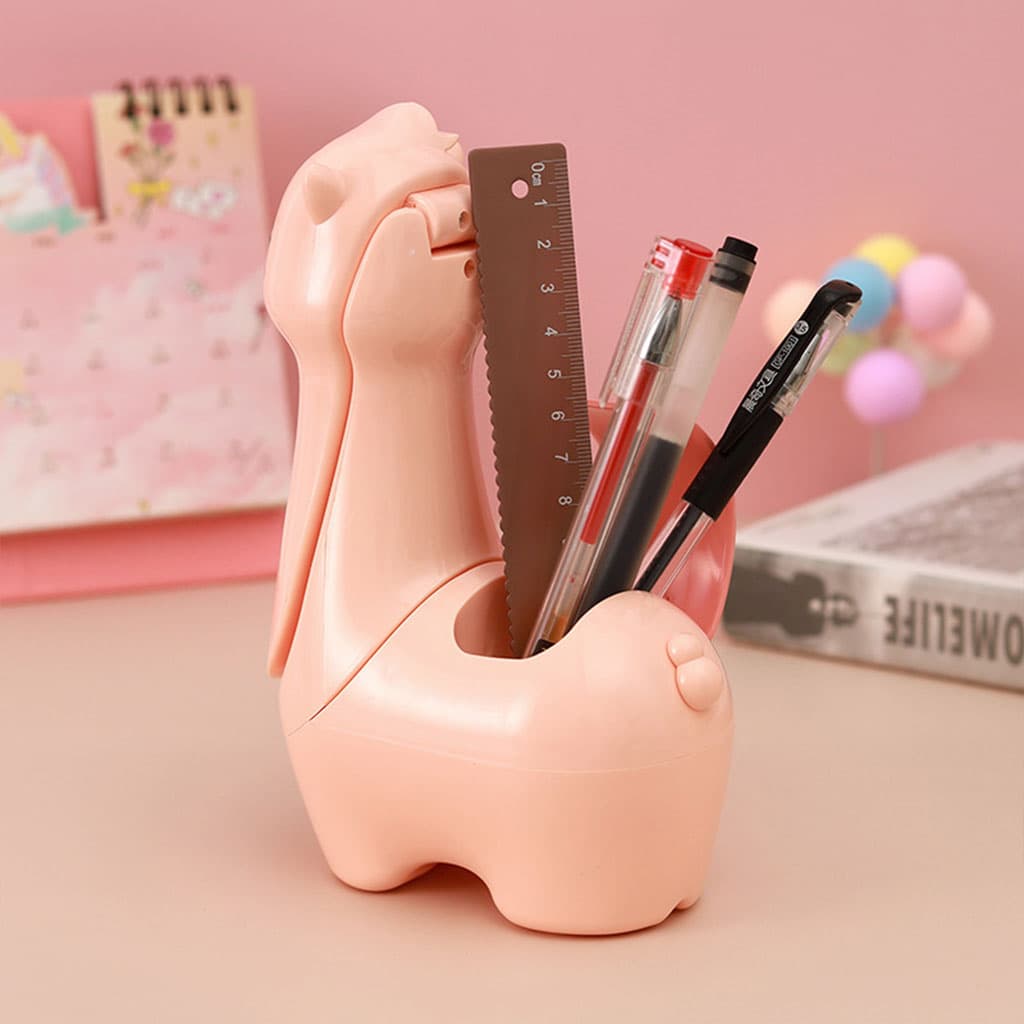 Lampe Veilleuse Lama Mignonne LED avec Porte-stylo – مصباح على شكل لاما لمكتب الأطفال - Électronique - صورة 5