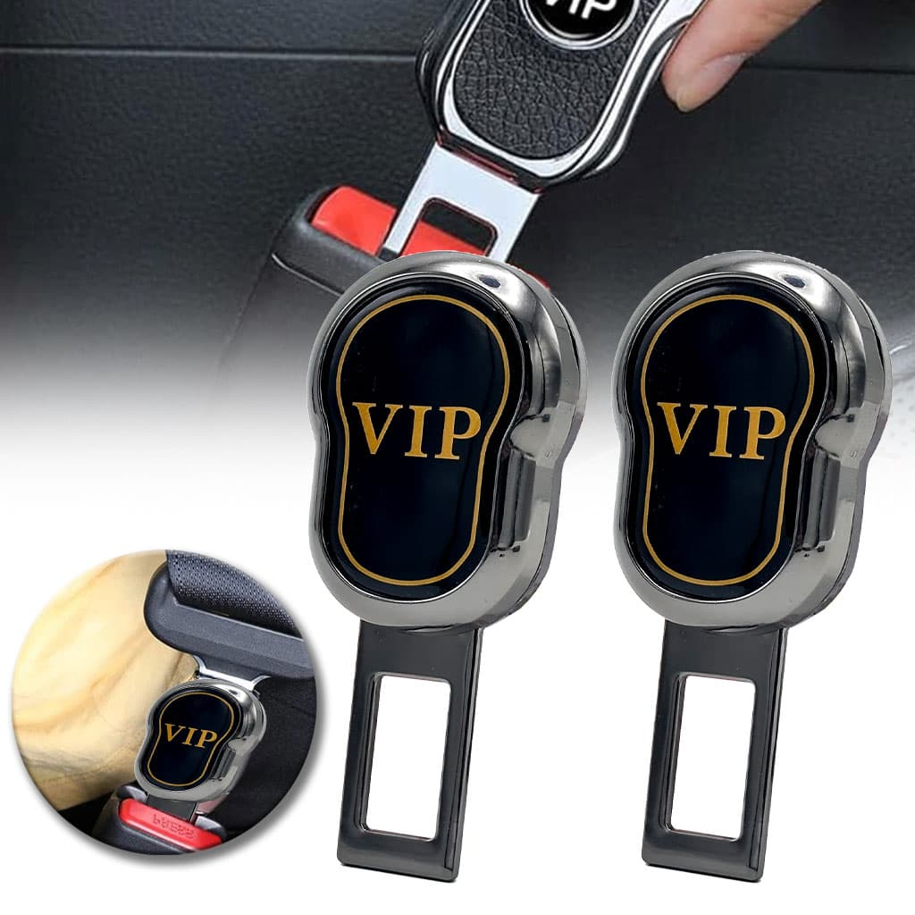 Attache Ceinture pour voiture 2Pcs Design VIP - Accessoires Auto/Moto - صورة 1