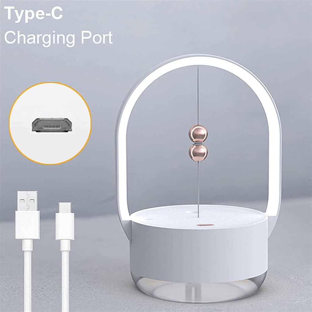 Humidificateur à brume de 350 ml portatifs avec veilleuse rechargeable USB – معطر جو مع مصباح 2في1 - Décoration - صورة 4