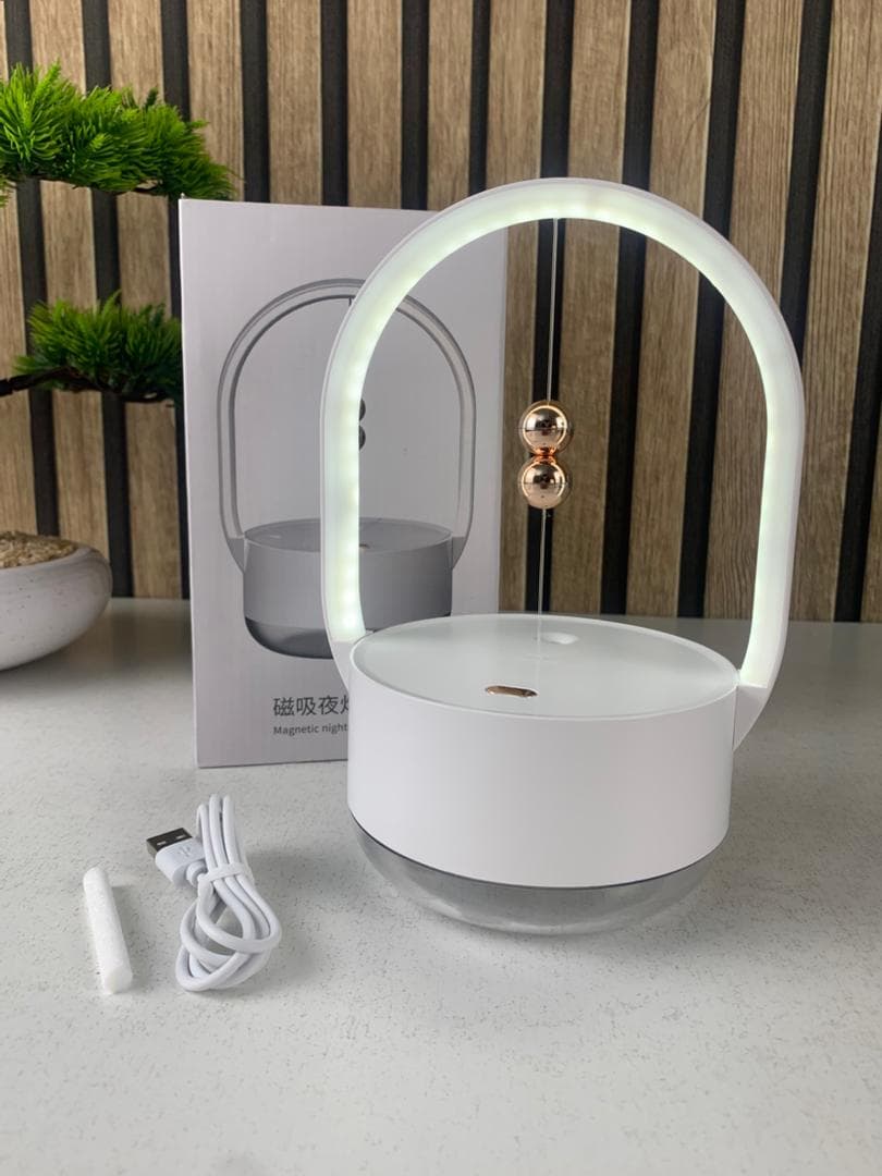 Humidificateur à brume de 350 ml portatifs avec veilleuse rechargeable USB – معطر جو مع مصباح 2في1 - Décoration - صورة حقيقية 9