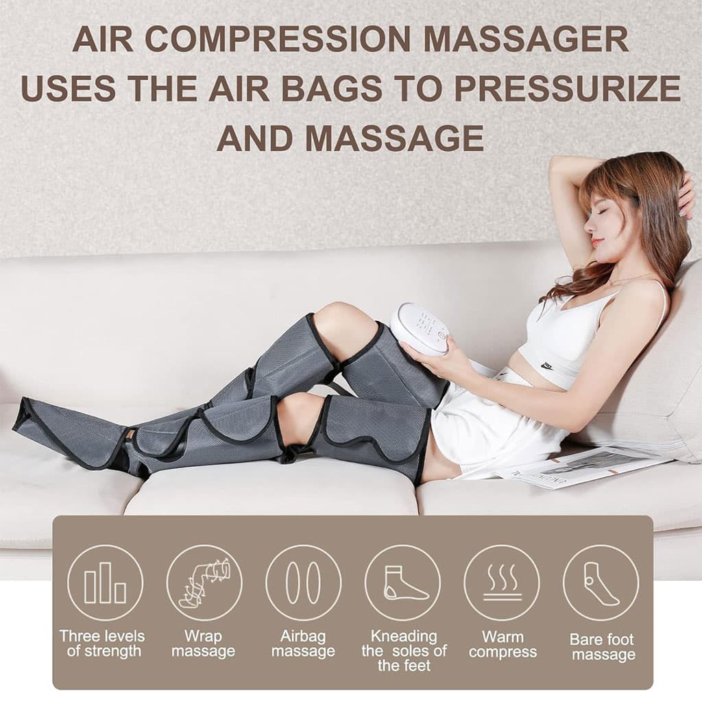 StariCare Appareil de pressothérapie pour les jambes – جهاز العلاج بالضغط للساقين - Soins et Beauté - صورة 3