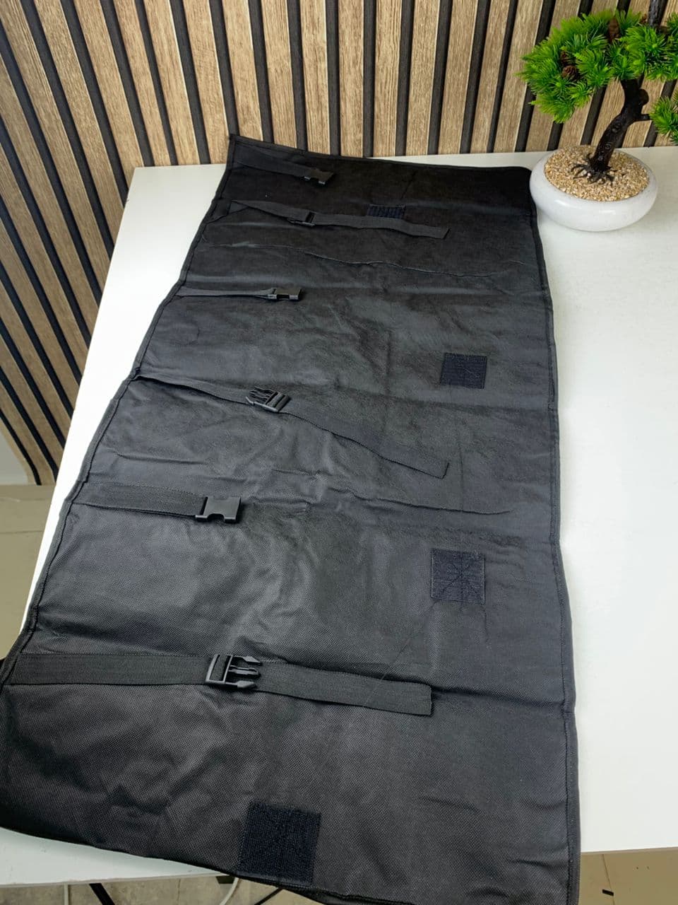 Organiseur de coffre grande capacité multi-poches pour banquette arrière – منظم أغراض صندوق السيارة - Accessoires Auto/Moto - صورة حقيقية 9