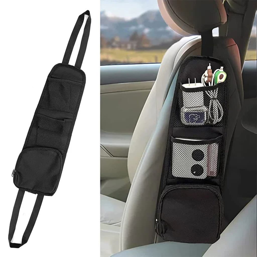 Organisateur latéral de siège de voiture multi-poches 1PCS – منظم أغراض في السيارة - Accessoires Auto/Moto - صورة 2
