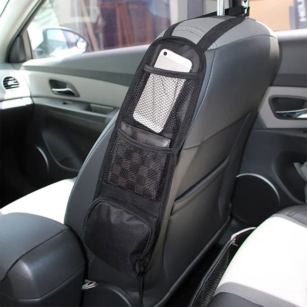 Organisateur latéral de siège de voiture multi-poches 1PCS – منظم أغراض في السيارة - Accessoires Auto/Moto - صورة 3