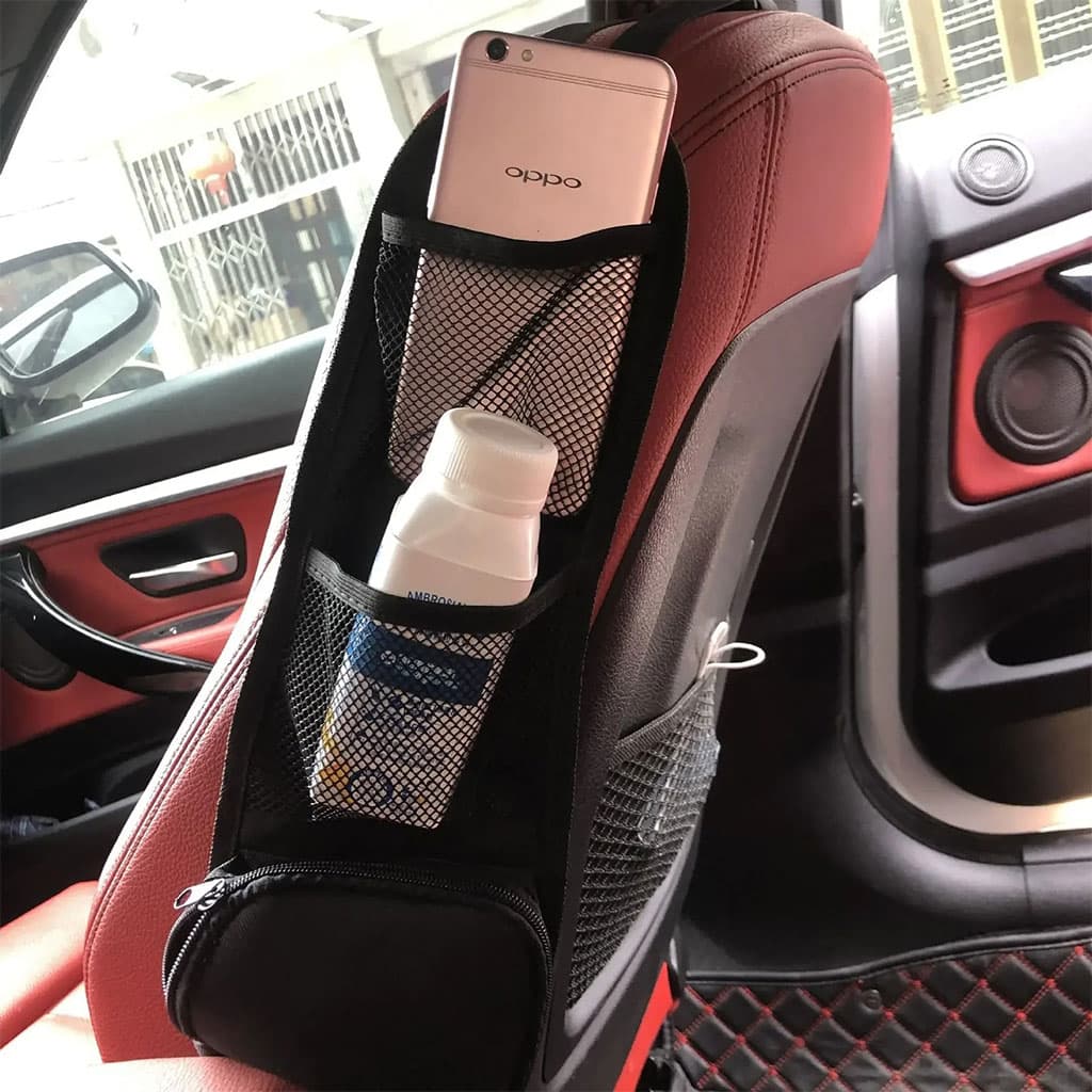 Organisateur latéral de siège de voiture multi-poches 1PCS – منظم أغراض في السيارة - Accessoires Auto/Moto - صورة 4