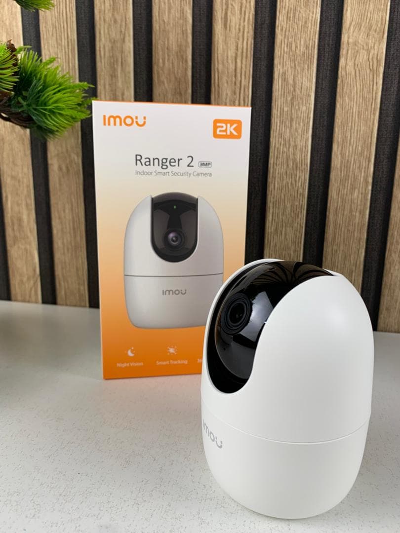 Caméra IMOU Ranger 2 3MP 2K avec fonction panoramique et inclinaison pour une couverture à 360° – كاميرة مراقبة ذكية - Maternité - صورة حقيقية 7