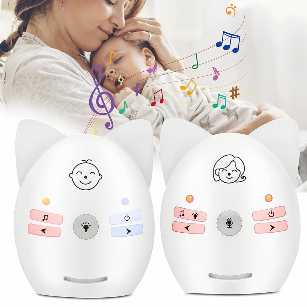Monitor audio sans fil bidirectionnel pour chambre d’enfants V30 – جهاز مراقبة نوم الطفل - Maternité - صورة 1