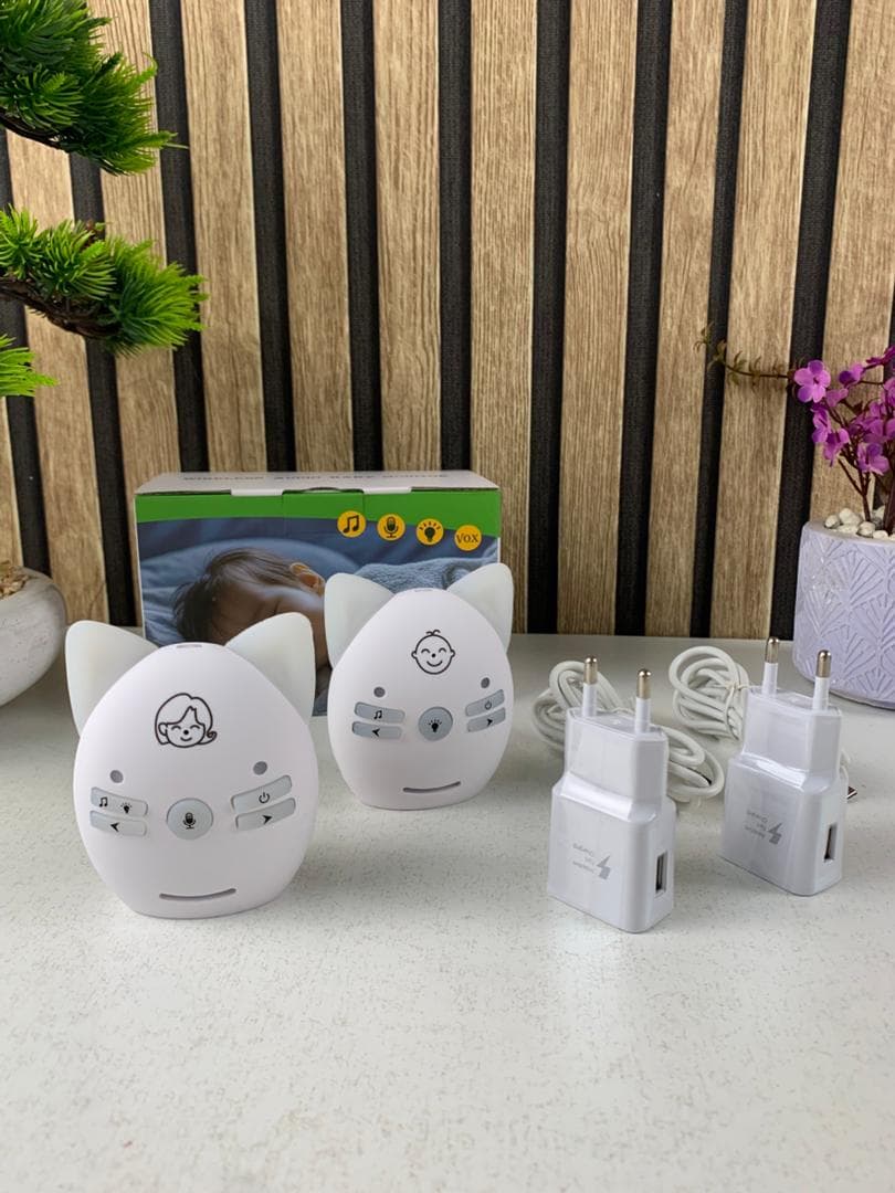 Monitor audio sans fil bidirectionnel pour chambre d’enfants V30 – جهاز مراقبة نوم الطفل - Maternité - صورة حقيقية 4