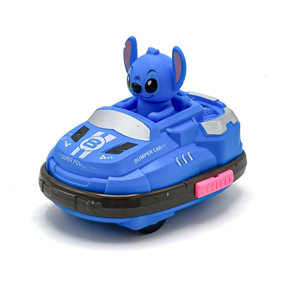 Voiture Télécommandée Stitch Bumper Car Rechargeable 2Pcs pour Enfants – لعبة سيارات اللاسلكية للأطفال ستيتش - Maternité - صورة 2