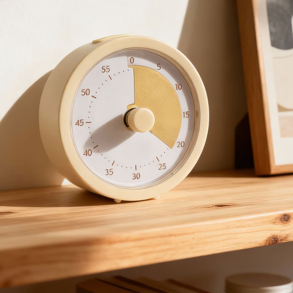 Minuteur visuel 60 minutes outil de gestion du temps multifonctions - Cuisine - صورة 1