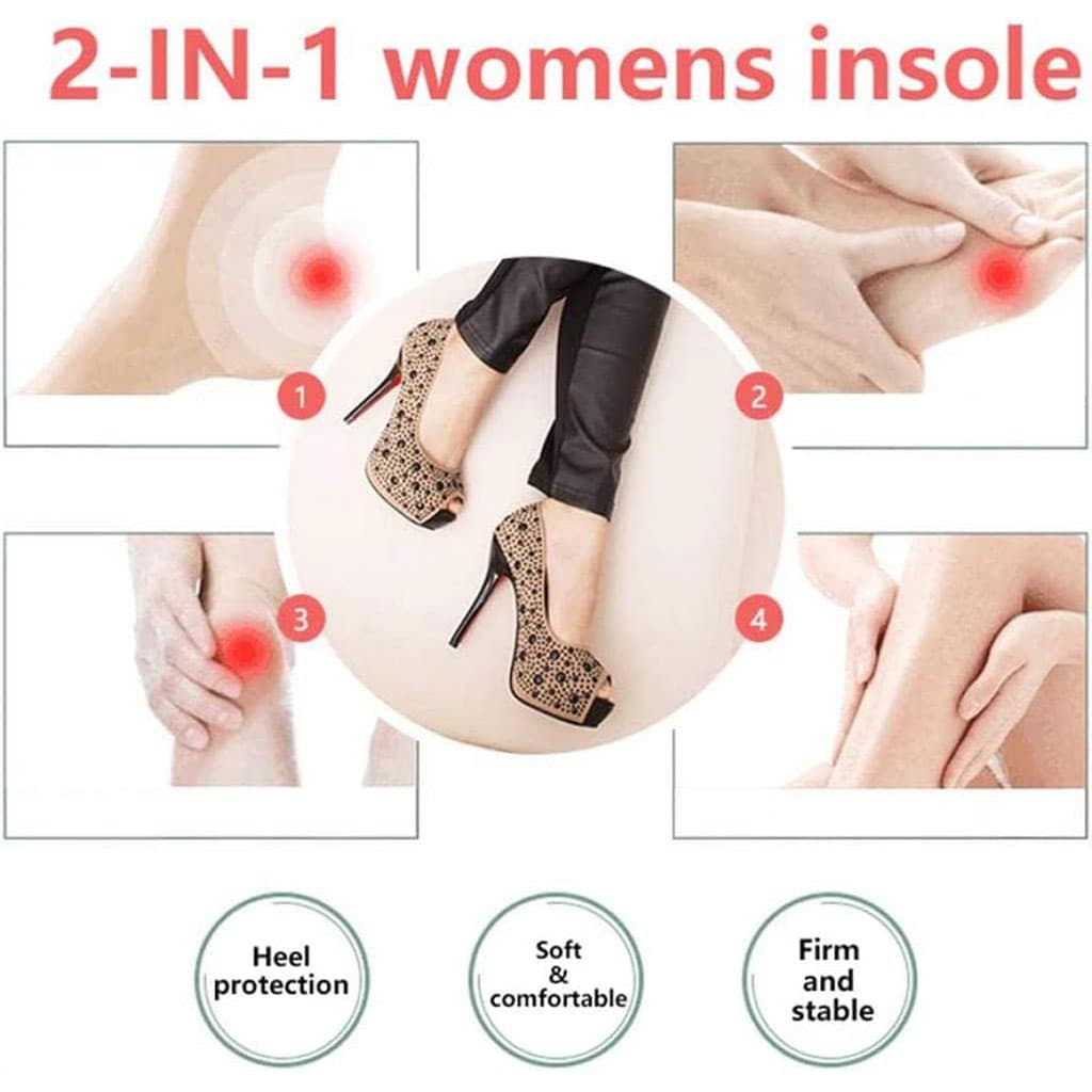 Semelles et coussinets de chaussures talons pour femmes 1 Paire - Soins et Beauté - صورة 3