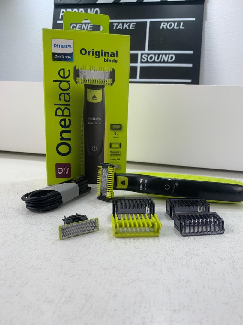 Philips OneBlade QP2824/10 Tondeuse Rechargeable Original – ماكينة حلاقة أصلية للرجال - Soins et Beauté - صورة حقيقية 8