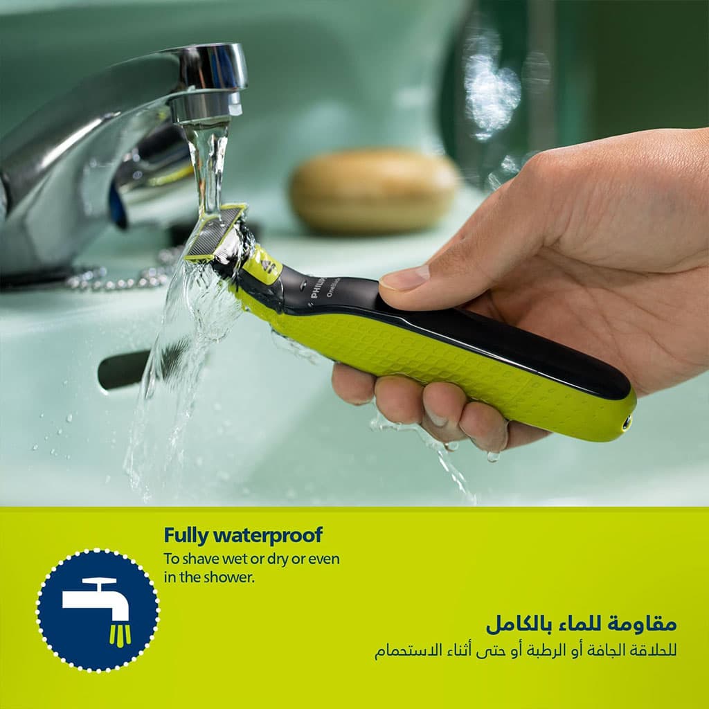 Philips OneBlade QP2427/23 Tondeuse Rechargeable Original – ماكينة حلاقة أصلية للرجال - Électronique - صورة 7