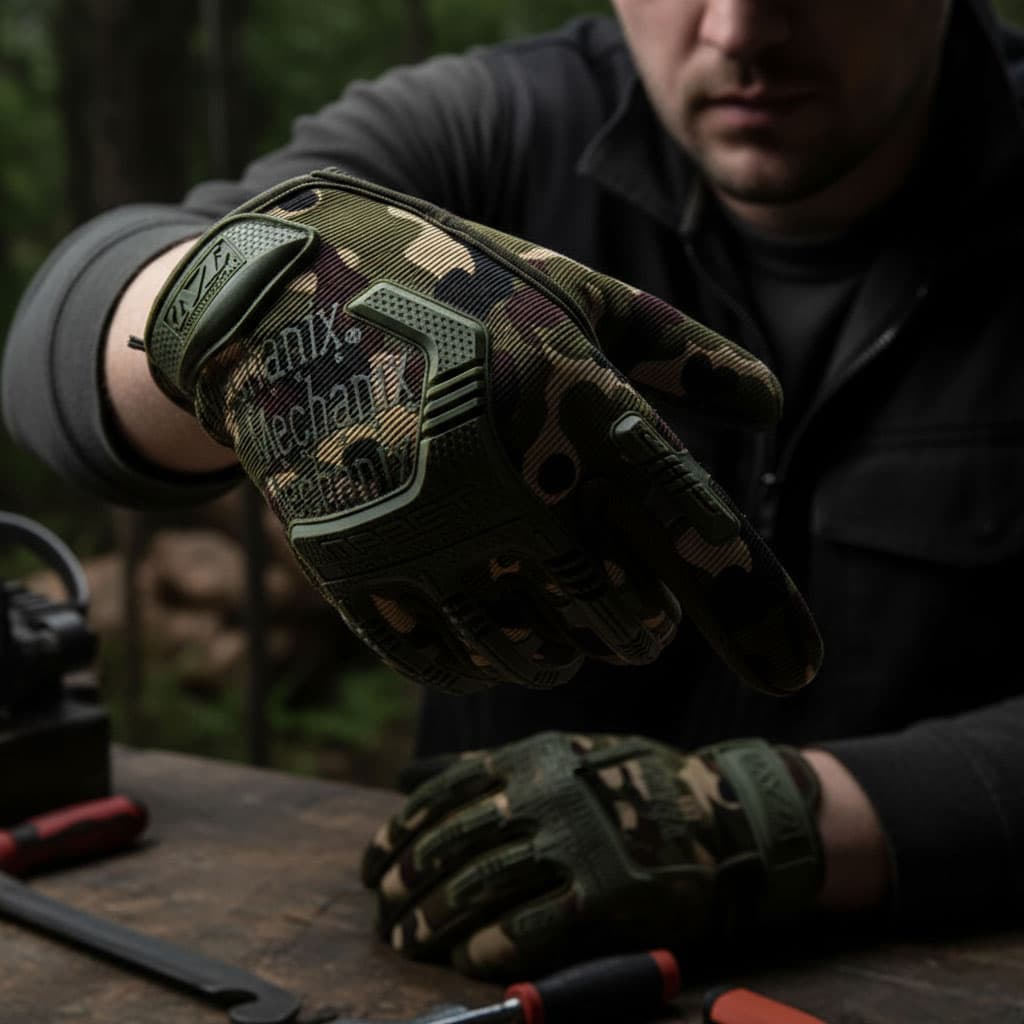 Gants Anti-dérapants pour moto avec conception d’amortissement – قفازات بخاصية اللمس وتصميم ممتص للصدمات - Accessoires Auto/Moto - صورة 5