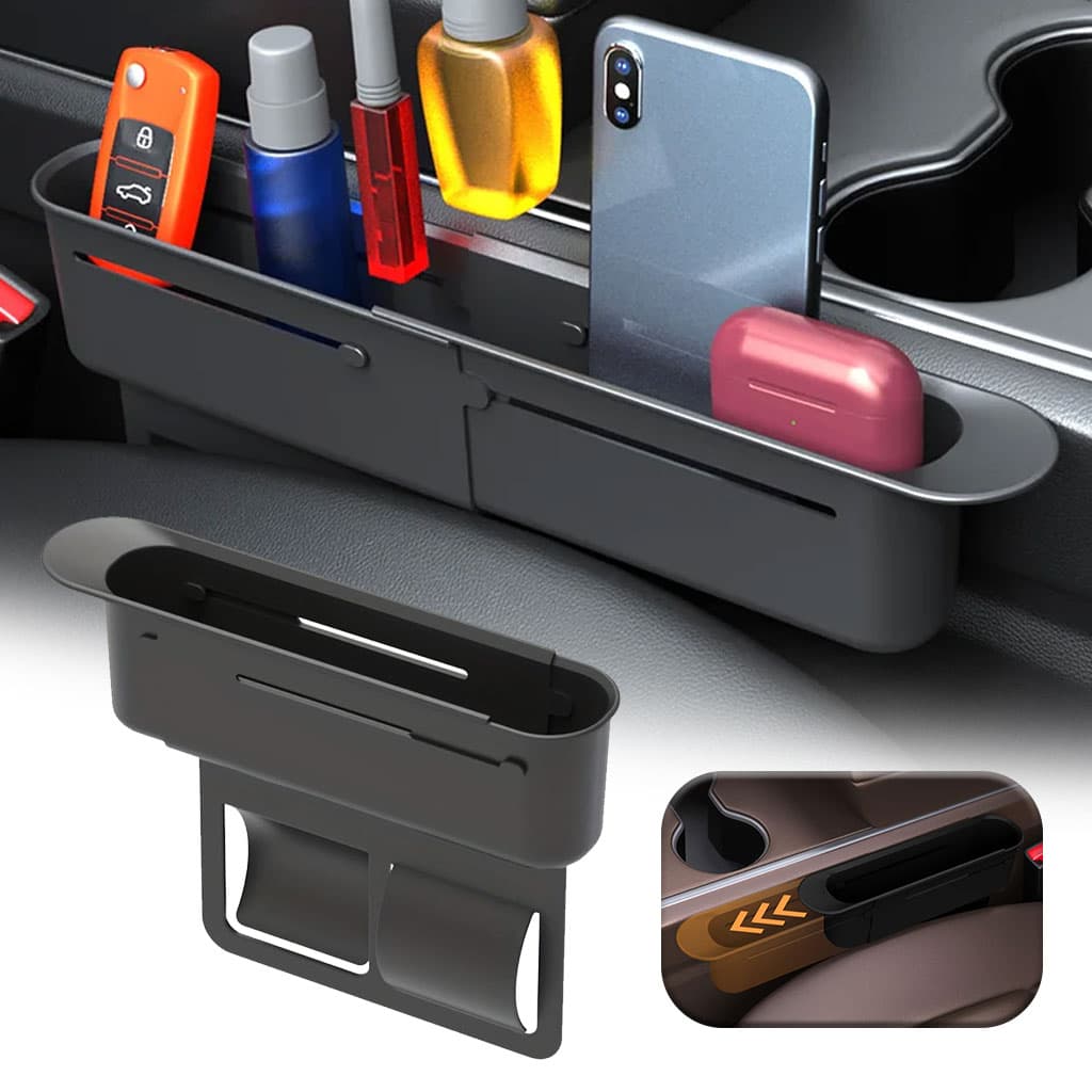 Boîte de Rangement Extensible entre les Sièges pour Voitures Y-916 – منظم أغراض في السيارة - Accessoires Auto/Moto - صورة 1