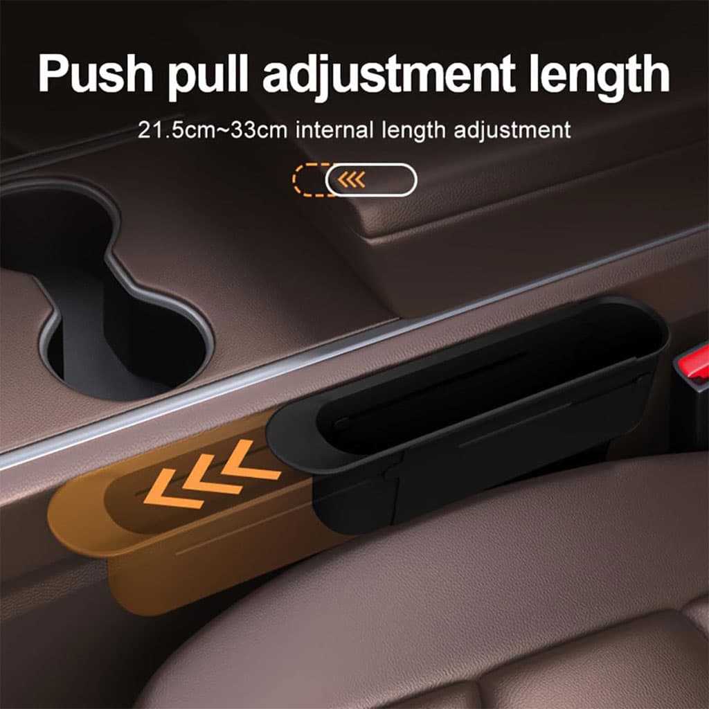 Boîte de Rangement Extensible entre les Sièges pour Voitures Y-916 – منظم أغراض في السيارة - Accessoires Auto/Moto - صورة 2