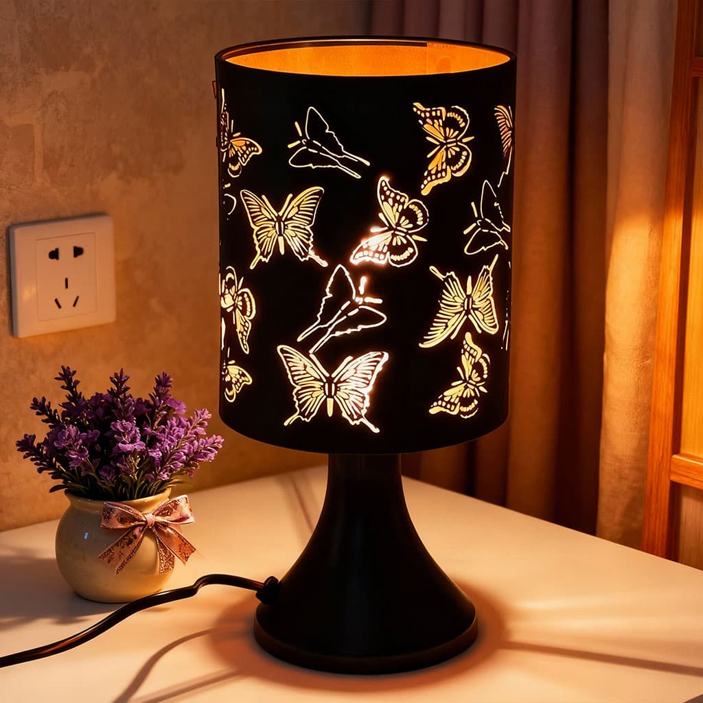 Lampe de Table Décorative Design Élégant Idéal pour Chambre de Nuit GM2 – مصباح غرفة النوم - Décoration - صورة 4