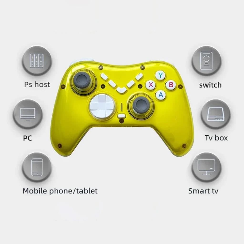 Manette de Jeu Sans Fil X6 Compatible P4,P3, Android, iOS, PC, Switch, TV Box – يد تحكم لاسلكية - Jouet & Gaming - صورة 2
