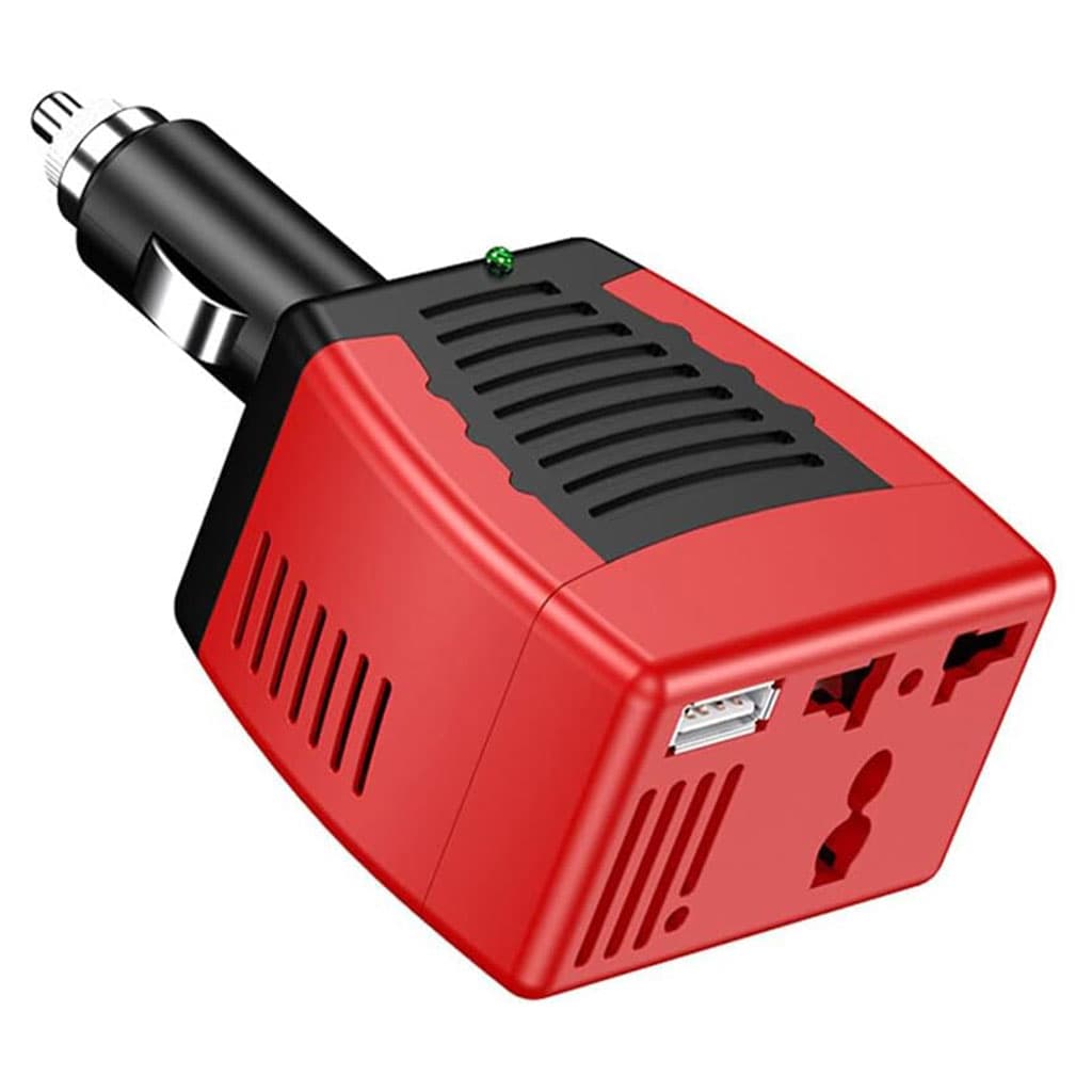 Convertisseur de tension automatique pour voitures 100W DC 12V à AC 220V – محول تيار الكهربائي - Accessoires Auto/Moto - صورة 2