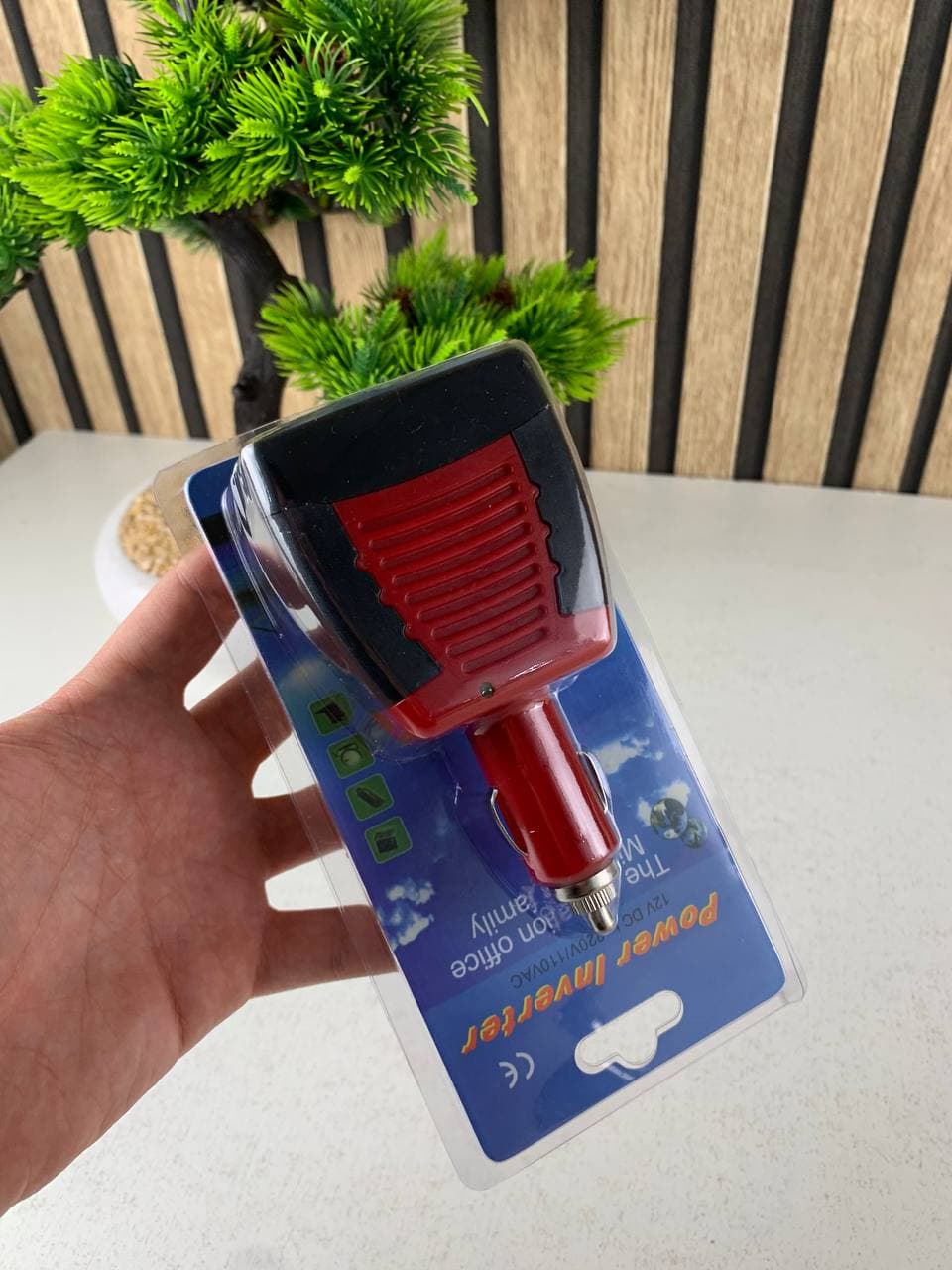 Convertisseur de tension automatique pour voitures 100W DC 12V à AC 220V – محول تيار الكهربائي - Accessoires Auto/Moto - صورة حقيقية 6