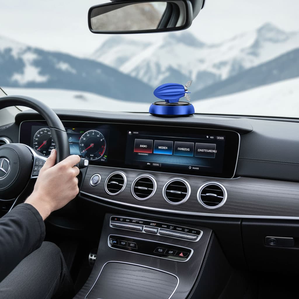 Dirigeable Désodorisant solaire en alliage pour voiture – معطر هواء للسيارة يعمل بالطاقة الشمسية على شكل منطاد - Accessoires Auto/Moto - صورة 2