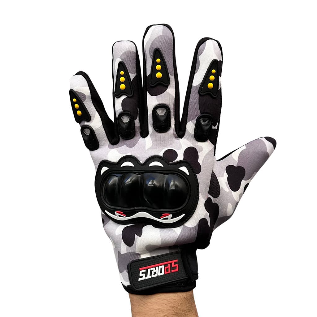 Gants de Moto Respirants Pro Biker à Doigts Longs V2 – قفازات إحترافية للدرجات النارية - Accessoires Auto/Moto - صورة 6