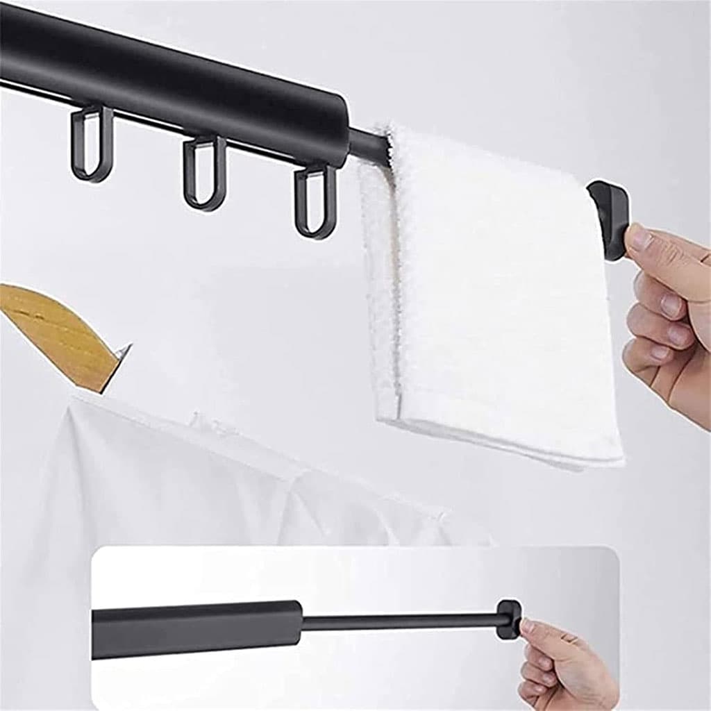 Séchoir à Linge Rétractable pour Gagner de L’espace – علاقة ملابس لتوفير المساحة - Maison - صورة 6