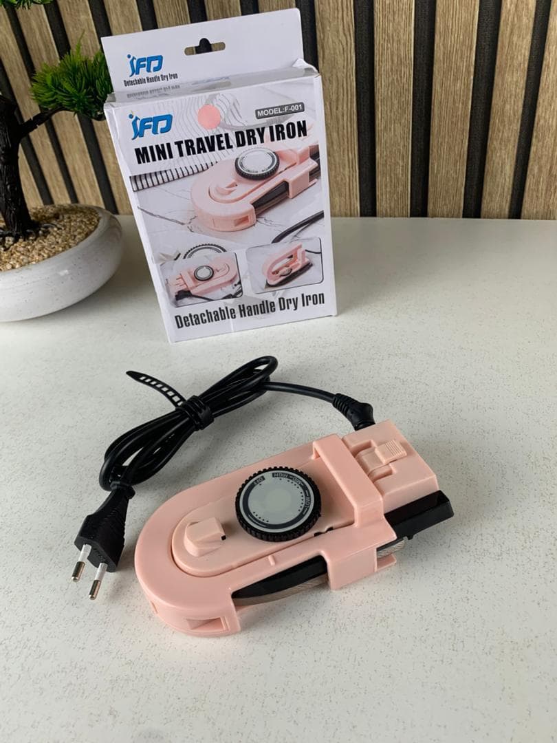 Mini Fer à Repasser Portable avec Température Réglable – مكواة ملابس محمولة - Maison - صورة حقيقية 11