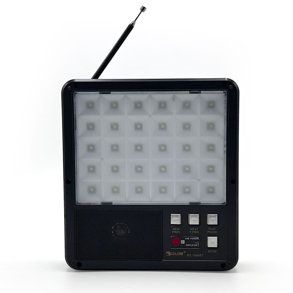 Kit d’Éclairage Solaire avec Haut Parleur Bluetooth RX-1066BT – طقم إنارة بالطاقة الشمسية - Camping et Randonnée - صورة 3