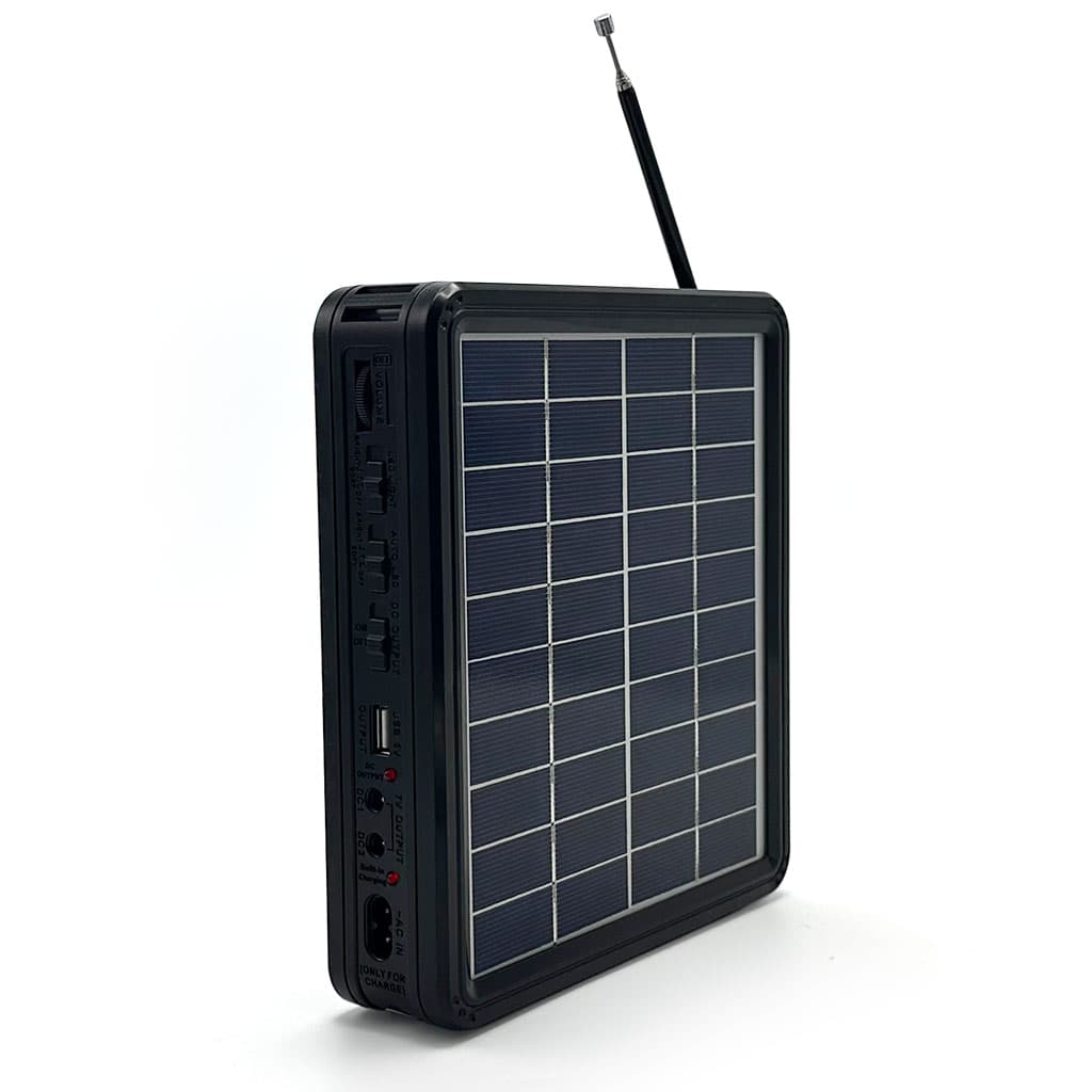 Kit d’Éclairage Solaire avec Haut Parleur Bluetooth RX-1066BT – طقم إنارة بالطاقة الشمسية - Camping et Randonnée - صورة 4