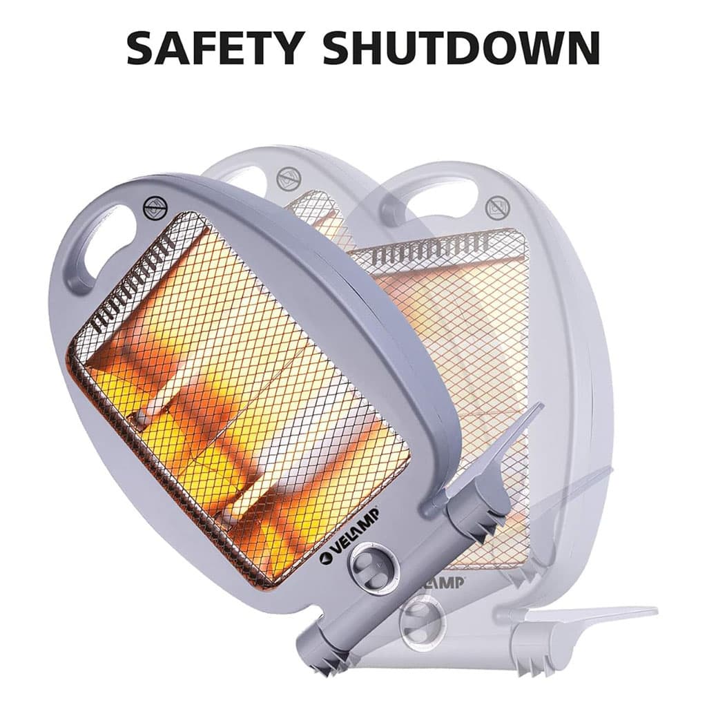 Chauffage à quartz 2 niveaux de chauffe de 800W avec Interrupteur de sécurité – مدفأة كهربائية - Produits de saison - صورة 2