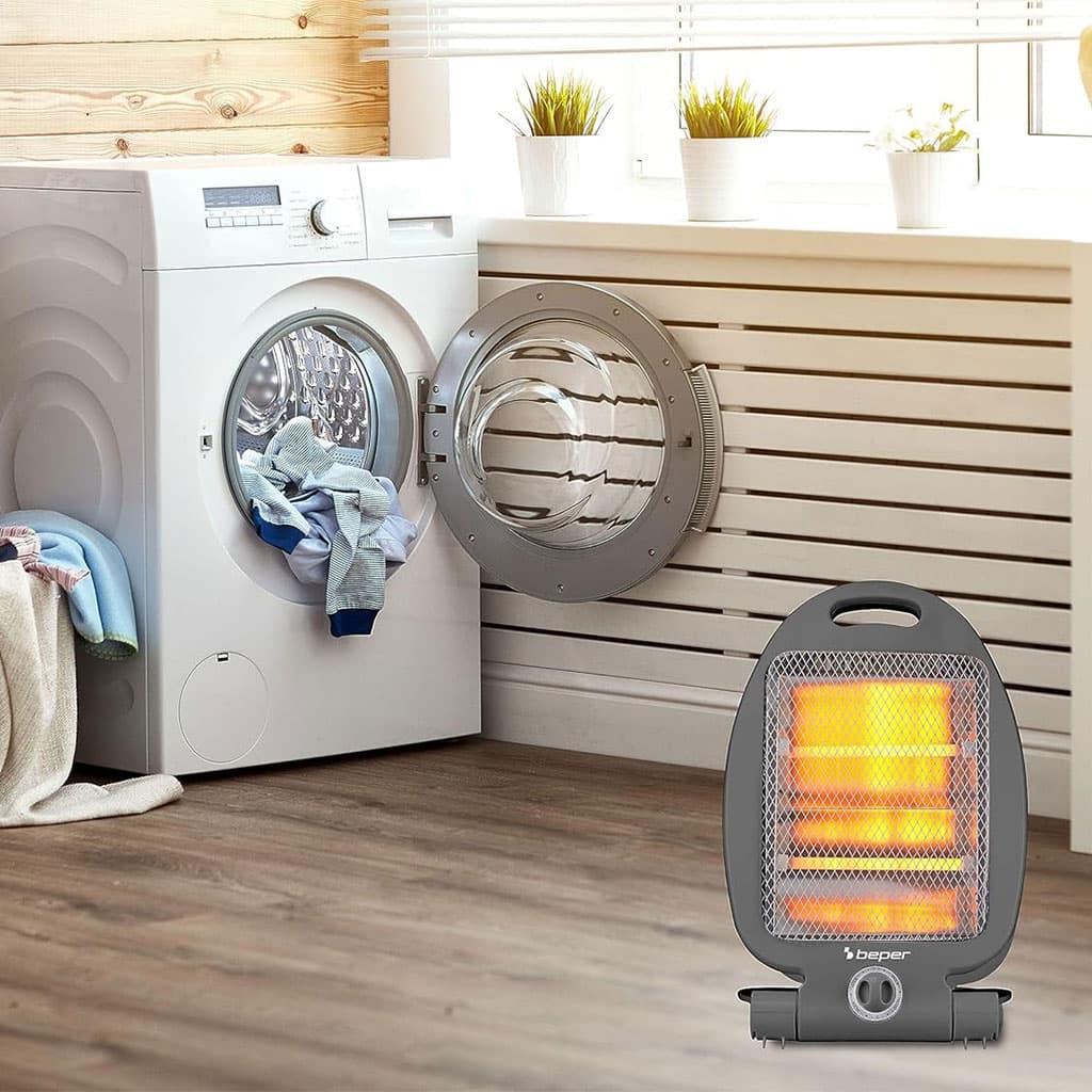 Chauffage à quartz 2 niveaux de chauffe de 800W avec Interrupteur de sécurité – مدفأة كهربائية - Produits de saison - صورة 5